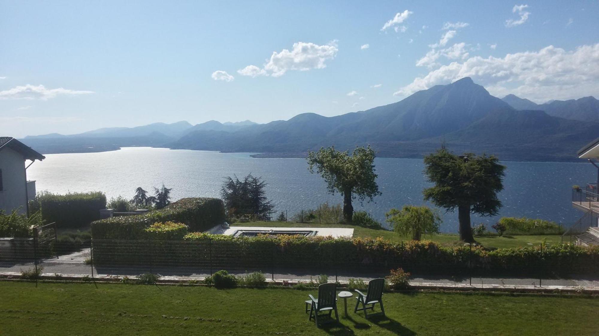 Wohnung Zanetti Mit Blick Aufs Wasser San Zeno di Montagna Zewnętrze zdjęcie