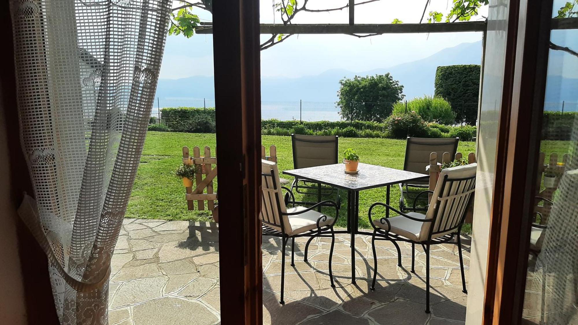 Wohnung Zanetti Mit Blick Aufs Wasser San Zeno di Montagna Zewnętrze zdjęcie