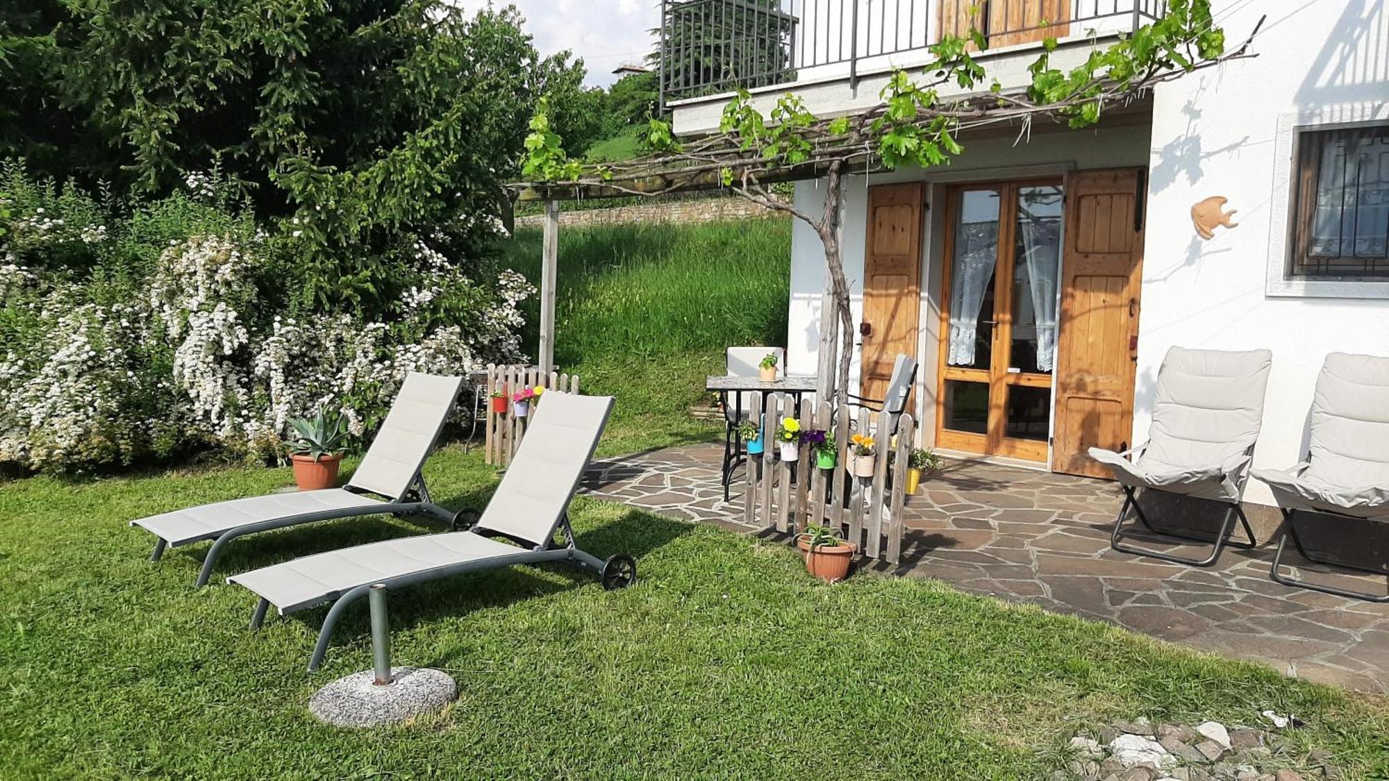 Wohnung Zanetti Mit Blick Aufs Wasser San Zeno di Montagna Zewnętrze zdjęcie